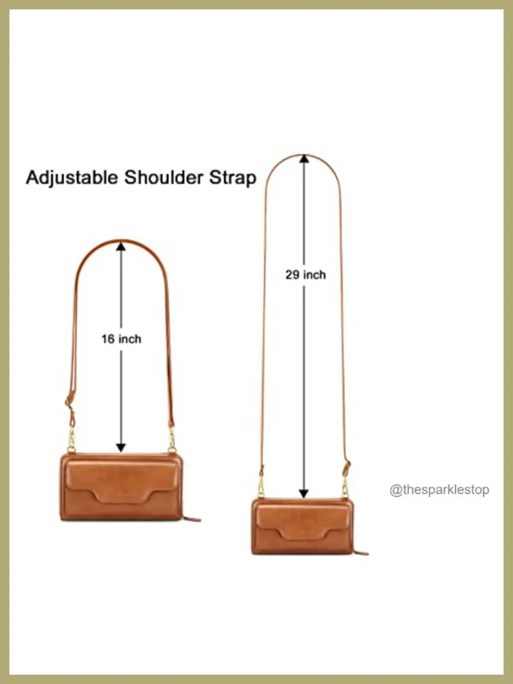 Women's PU Leather Crossbody Wristlet Wallet Clutch with RFID Blocking,